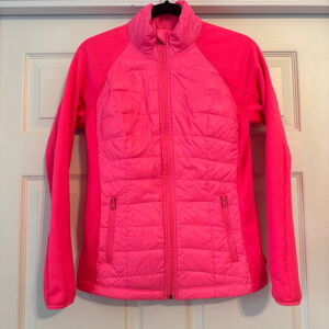 Calvin Klein Performance Pink Puffer Jacket Size S